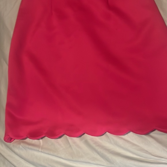 Pink scalloped mini dress - Picture 4 of 5